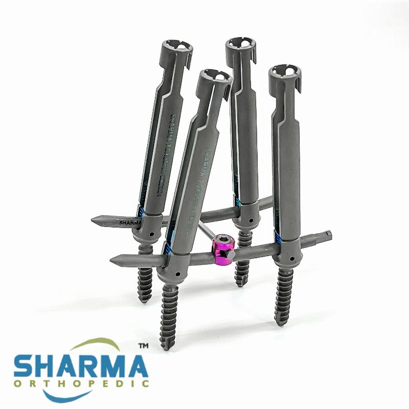 SHARMA ortopedic - малоінвазивна транспедикулярна система фіксації хребта на 4 гвинта